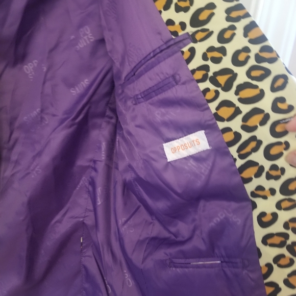 OppoSuits Men S the Jag Animal Suit  Size 44 - Picture 2 of 14